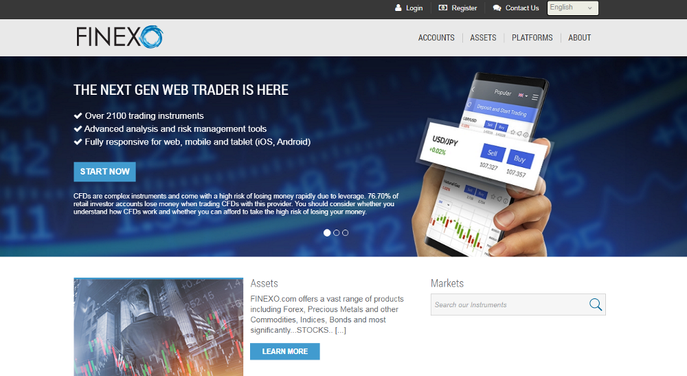 Finexo Forex broker review